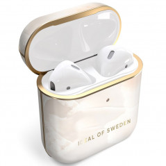 iDeal of Sweden - AirPods 1 / AirPods 2 Coque Rose Pearl Marble
