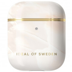 iDeal of Sweden - AirPods 1 / AirPods 2 Coque Rose Pearl Marble