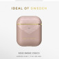 iDeal of Sweden - AirPods 1 / AirPods 2 Coque Rose Smoke Croco