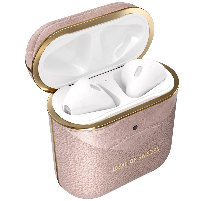 iDeal of Sweden - AirPods 1 / AirPods 2 Coque Rose Smoke Croco