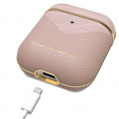 iDeal of Sweden - AirPods 1 / AirPods 2 Coque Rose Smoke Croco