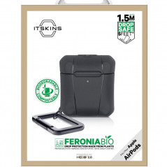 Itskins - AirPods 1 / AirPods 2 Coque Feronia Bio Terra Noir