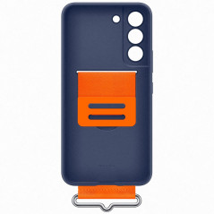 Samsung - Galaxy S22 5G Coque Silicone Strap EF-GS901T Bleu