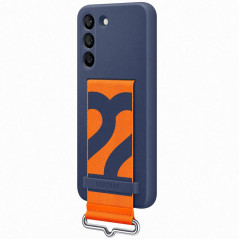Samsung - Galaxy S22 5G Coque Silicone Strap EF-GS901T Bleu