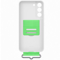 Samsung - Galaxy S22 5G Coque Silicone Strap EF-GS906T Blanc