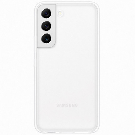 Samsung - Galaxy S22 5G Coque rigide FRAME EF-MS901C Clair (Transparente)