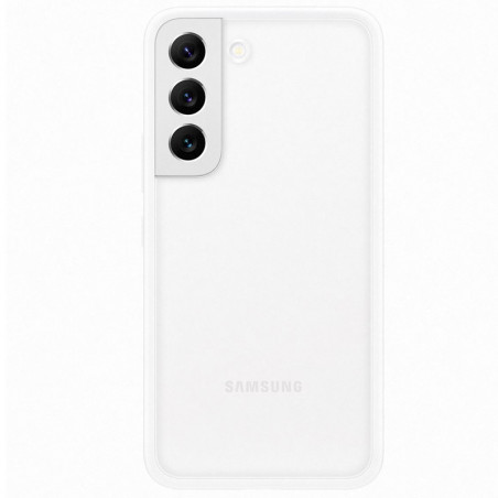 Samsung - Galaxy S22 Plus 5G Coque rigide FRAME EF-MS906C Blanc