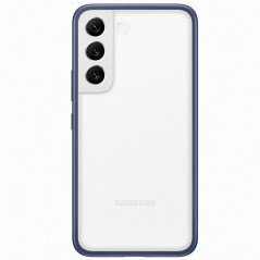Samsung - Galaxy S22 Plus 5G Coque rigide FRAME EF-MS906C Bleu