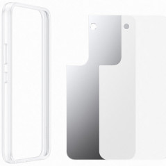 Samsung - Galaxy S22 Plus 5G Coque rigide FRAME EF-MS906C Clair (Transparente)