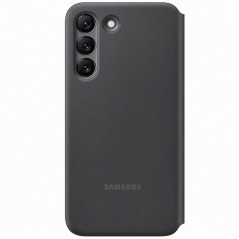 Samsung - Galaxy S22 5G Etui folio Smart LED view EF-NS901P Noir