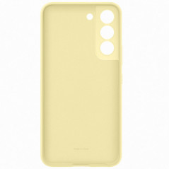 Samsung - Galaxy S22 5G Coque EF-PS901T Silicone doux Jaune