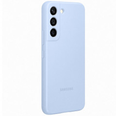 Samsung - Galaxy S22 5G Coque EF-PS901T Silicone doux Bleu (sky blue)