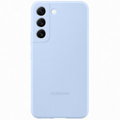 Samsung - Galaxy S22 5G Coque EF-PS901T Silicone doux - Bleu