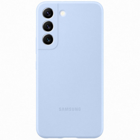 Samsung - Galaxy S22 5G Coque EF-PS901T Silicone doux Bleu (sky blue)