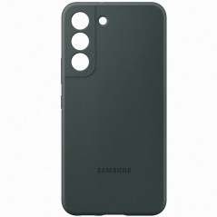 Samsung - Galaxy S22 5G Coque EF-PS901T Silicone doux Vert Olive