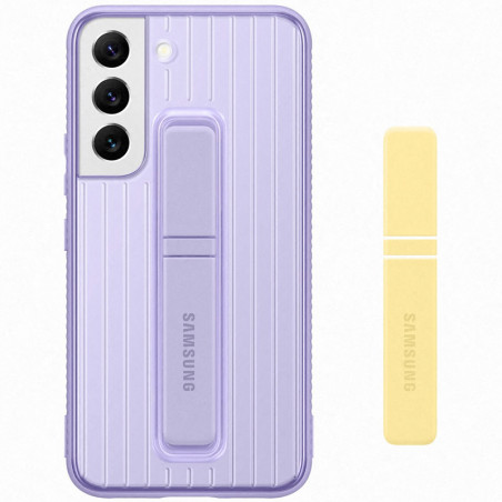 Samsung - Galaxy S22 5G Coque rigide Standing Cover EF-RS901C Lavende (Fresh Lavender)