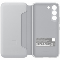 Samsung - Galaxy S22 Plus 5G Etui folio Smart LED view EF-NS906P Gris (light gray)