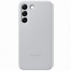 Samsung - Galaxy S22 Plus 5G Etui folio Smart LED view EF-NS906P Gris (light gray)