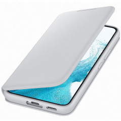 Samsung - Galaxy S22 Plus 5G Etui folio Smart LED view EF-NS906P Gris (light gray)