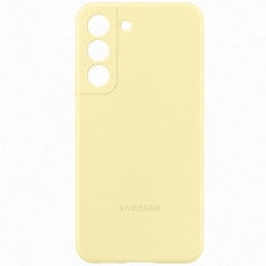 Samsung - Galaxy S22 Plus 5G Coque EF-PS906T Silicone doux Jaune