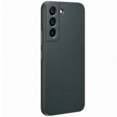 Samsung - Galaxy S22 Plus 5G Coque cuir EF-VS906L Leather Vert
