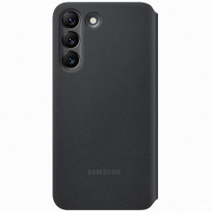 Samsung - Galaxy S22 5G Etui folio Smart Clear view EF-ZS901C Noir
