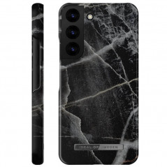 iDeal of Sweden - Galaxy S22 5G Coque Black Thunder Marble