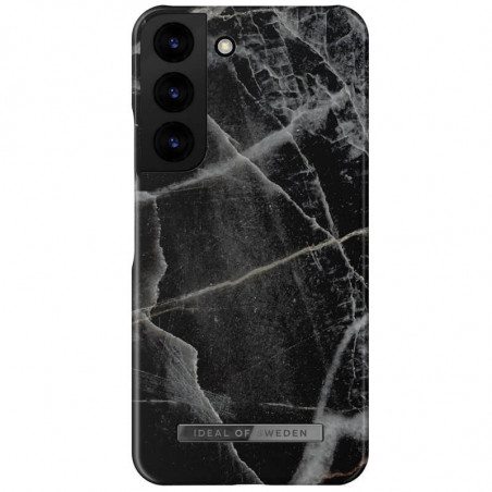 iDeal of Sweden - Galaxy S22 Plus 5G Coque Black Thunder Marble