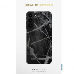 iDeal of Sweden - Galaxy S22 Plus 5G Coque Black Thunder Marble