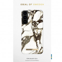 iDeal of Sweden - Galaxy S22 Plus 5G Coque Calacatta Golden Marble