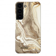 iDeal of Sweden - Galaxy S22 5G Coque Golden Sand Marble