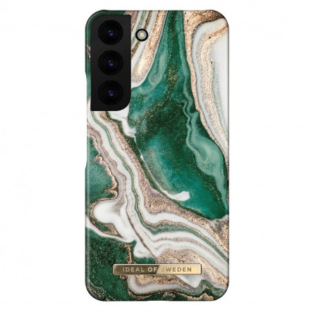 iDeal of Sweden - Galaxy S22 Plus 5G Coque Golden Jade Marble