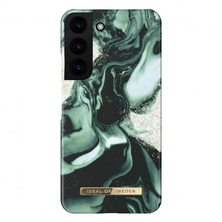 iDeal of Sweden - Galaxy S22 Plus 5G Coque Golden Olive Marble