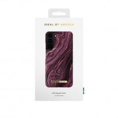 iDeal of Sweden - Galaxy S22 Plus 5G Coque Golden Plum Marble