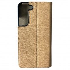 Mike Galeli - Galaxy S22 5G Etui cuir MARC Beige