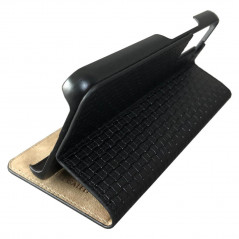 Mike Galeli - Galaxy S22 5G Etui cuir ENZO Noir