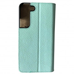 Mike Galeli - Galaxy S22 Plus 5G Etui cuir MARC Mint (Aqua mint)
