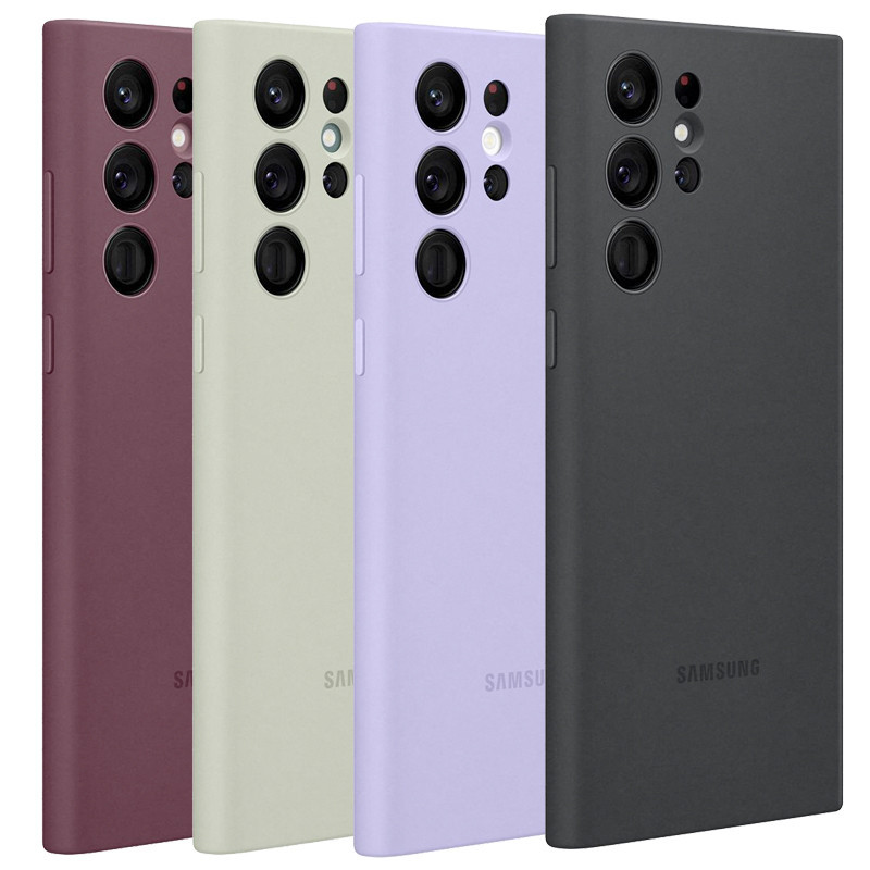 Samsung - Galaxy S22 Ultra 5G Coque EF-PS908T Silicone doux