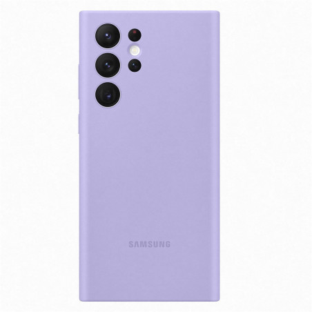 Samsung - Galaxy S22 Ultra 5G Coque EF-PS908T Silicone doux Lavende (Lavender)