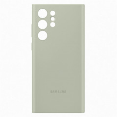 Samsung - Galaxy S22 Ultra 5G Coque EF-PS908T Silicone doux Vert Olive (Olive Green)
