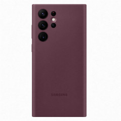 Samsung - Galaxy S22 Ultra 5G Coque EF-PS908T Silicone doux Bordeau (burgundy)