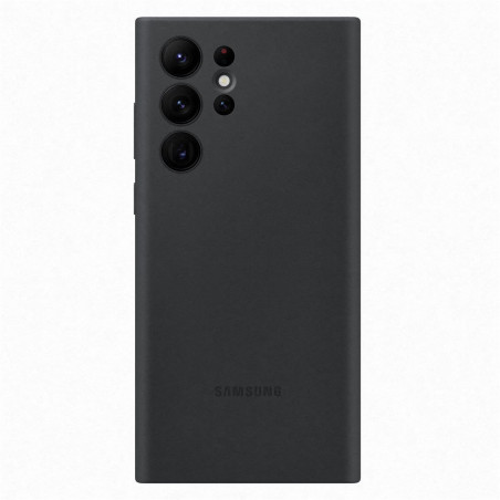 Samsung - Galaxy S22 Ultra 5G Coque EF-PS908T Silicone doux Noir