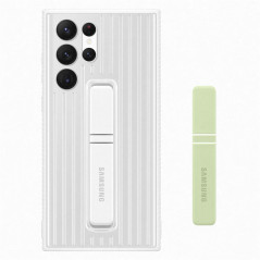 Samsung - Galaxy S22 Ultra 5G Coque rigide Standing Cover EF-RS908C Blanc