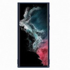 Samsung - Galaxy S22 Ultra 5G Coque rigide Standing Cover EF-RS908C Bleu
