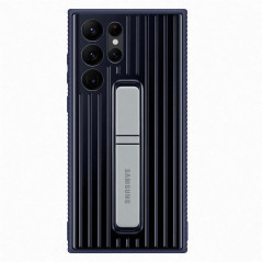 Samsung - Galaxy S22 Ultra 5G Coque rigide Standing Cover EF-RS908C Bleu