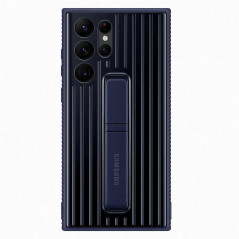 Samsung - Galaxy S22 Ultra 5G Coque rigide Standing Cover EF-RS908C Bleu