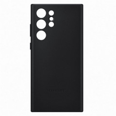 Samsung - Galaxy S22 Ultra 5G Coque cuir EF-VS908L Leather Noir