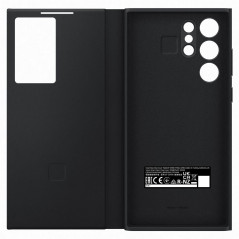Samsung - Galaxy S22 Ultra 5G Etui folio Smart Clear view EF-ZS908C Noir