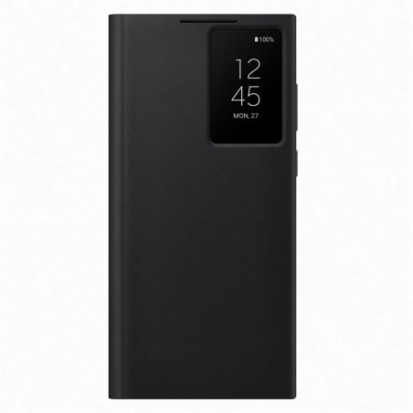 Samsung - Galaxy S22 Ultra 5G Etui folio Smart Clear view EF-ZS908C Noir