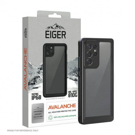 Eiger - Galaxy S22 Ultra 5G Coque AVALANCHE Noir